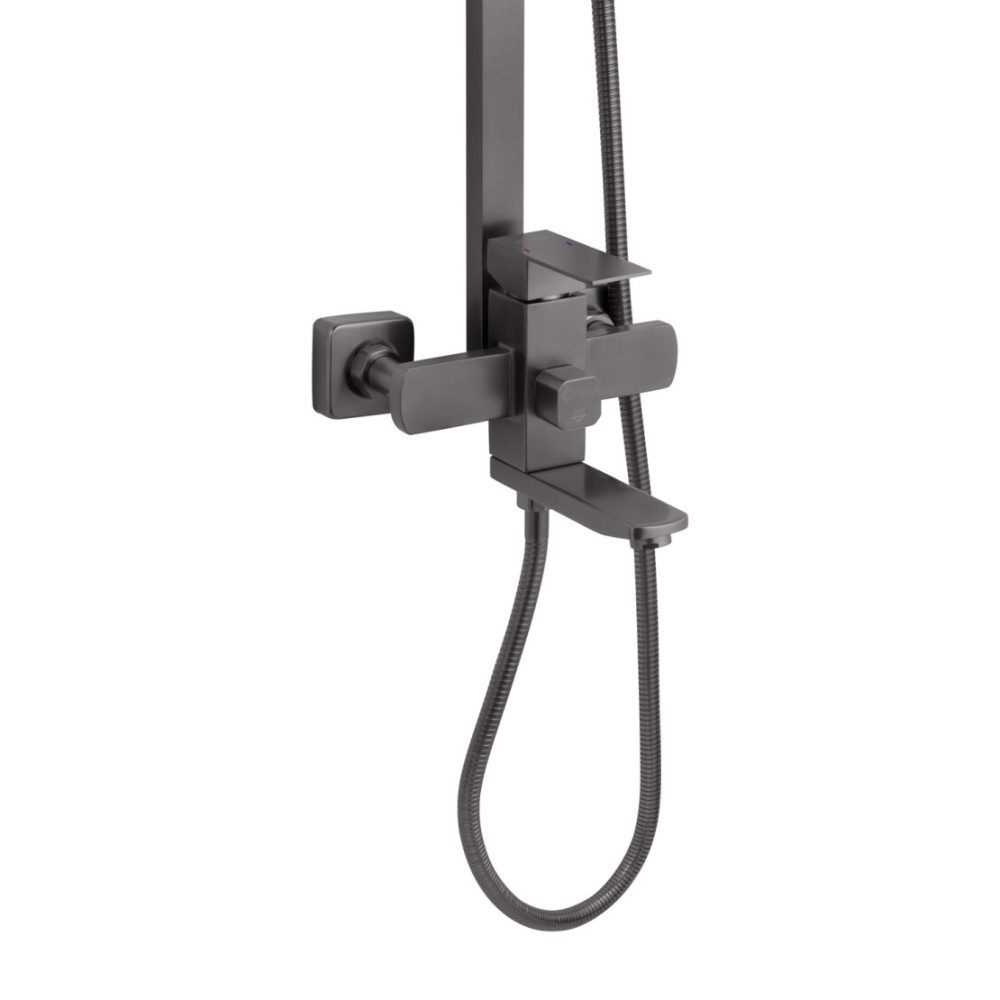 Душевая система Kroner KRP Edelstahl Kubus - PVD063 (CV035906)