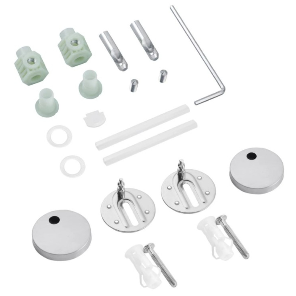 Унітаз підвісний безобідковий Kroner Harz WHI493736 RIMLESS з сидінням Slim Duroplast / Soft-close / Quick relase (KH493736WHIR)