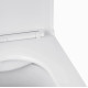 Унітаз підвісний безобідковий Kroner Armada WHI513636 RIMLESS з сидінням Slim Duroplast / Soft-close / Quick relase (KA513636WHIR)