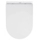 Унітаз підвісний безобідковий Kroner Armada WHI513636 RIMLESS з сидінням Slim Duroplast / Soft-close / Quick relase (KA513636WHIR)