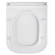 Унітаз підвісний безобідковий Kroner Eifel WHI493436 RIMLESS з сидінням Slim Duroplast / Soft-close / Quick relase (KE493436WHIR)