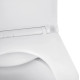 Унітаз підвісний безобідковий Kroner Eifel WHI493436 RIMLESS з сидінням Slim Duroplast / Soft-close / Quick relase (KE493436WHIR)