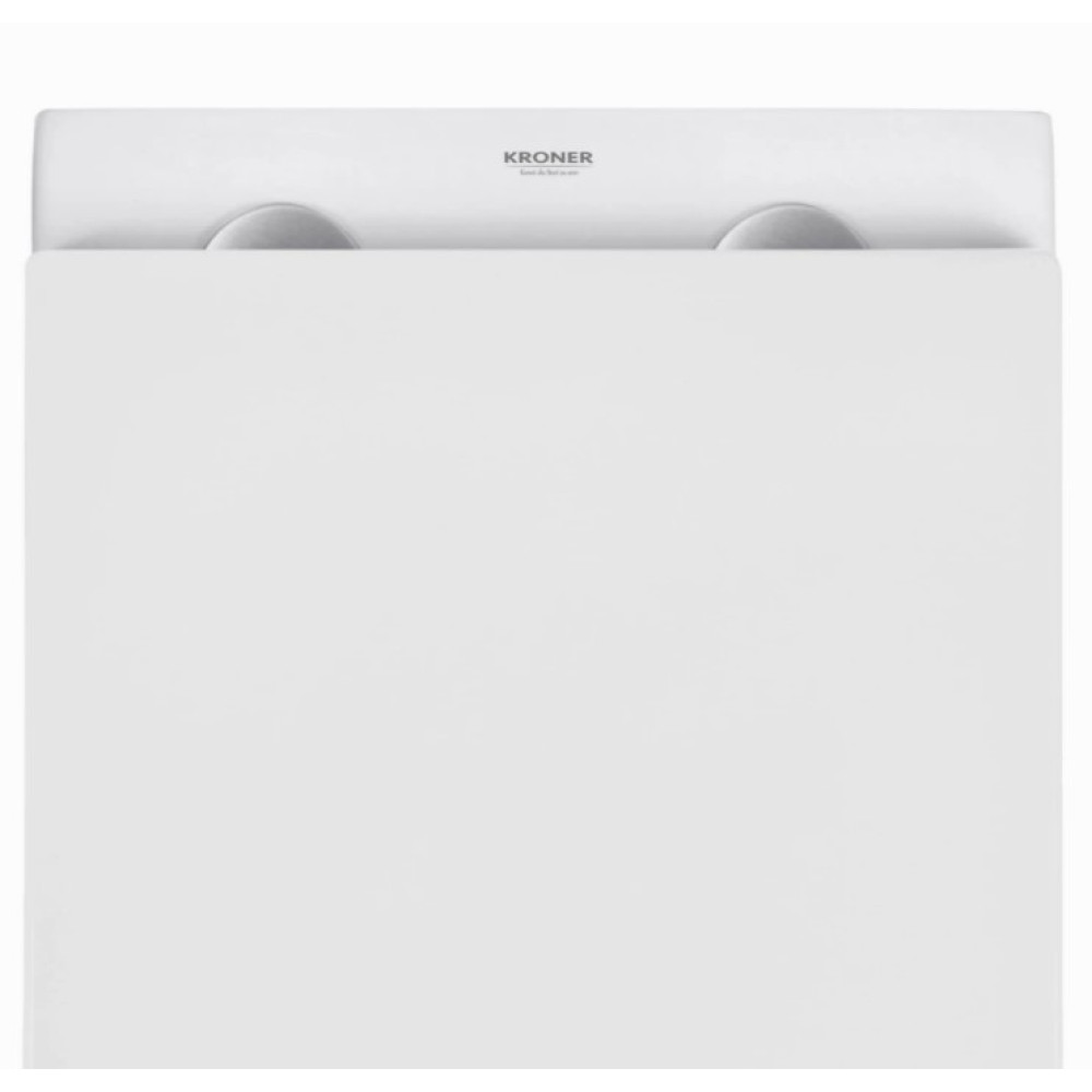 Унітаз підвісний безобідковий Kroner Eifel WHI493436 RIMLESS з сидінням Slim Duroplast / Soft-close / Quick relase (KE493436WHIR)