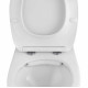 Унітаз підвісний безобідковий Kroner Oker WHI533536 RIMLESS з сидінням (KO533536WHIR)