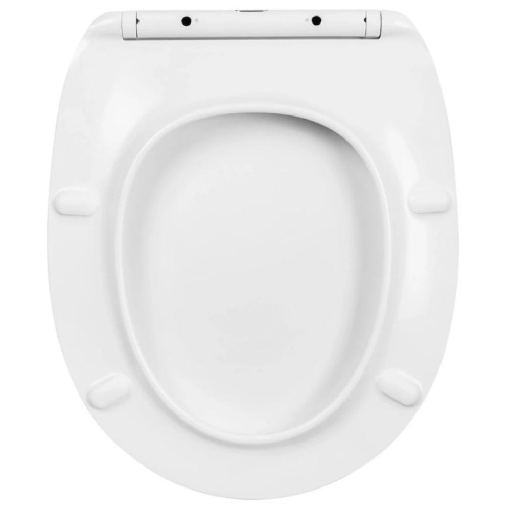 Унітаз підвісний безобідковий Kroner Oker WHI533536 RIMLESS з сидінням (KO533536WHIR)