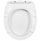 Унітаз підвісний безобідковий Kroner Oker WHI533536 RIMLESS з сидінням (KO533536WHIR)