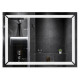 Зеркало Kroner KRM Spiegel HR1-8060 с LED-подсветкой и антизапотением CV030030