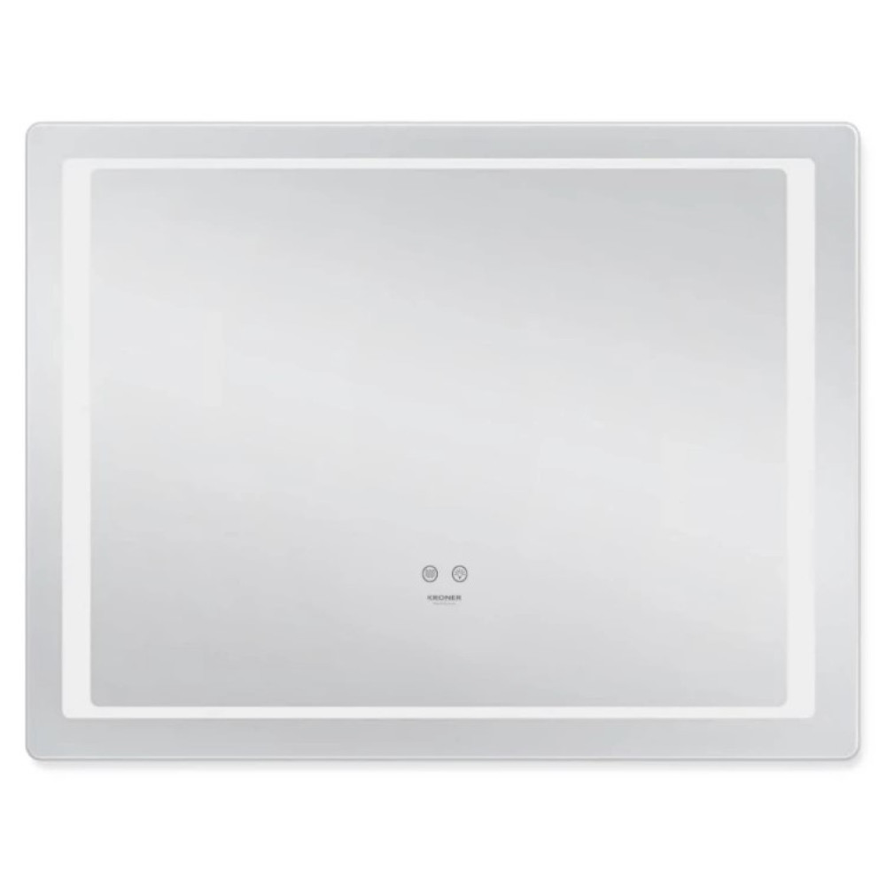 Дзеркало Kroner KRM Spiegel HR2 - 9070 з LED-підсвічуванням та антизапітнінням CV030034