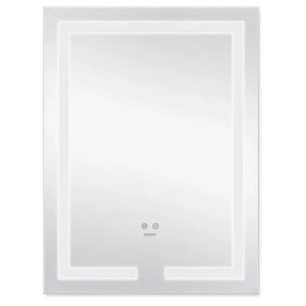 Дзеркало Kroner KRM Spiegel VR1 - 5080 з LED-підсвічуванням та антизапітнінням CV030039