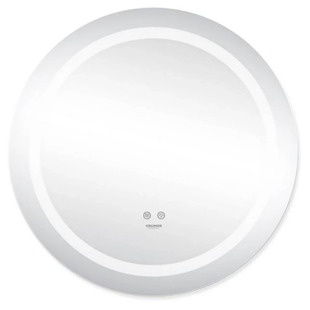 Дзеркало Kroner KRM Spiegel R2 - 6060 з LED-підсвічуванням та антизапітнінням CV030042