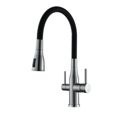 Смеситель для кухни Koer KI-72024-02 с выходом для питьевой воды (KR5011)