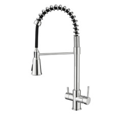 Смеситель для кухни Koer KB-72025-01 с выходом для питьевой воды (KR5014)