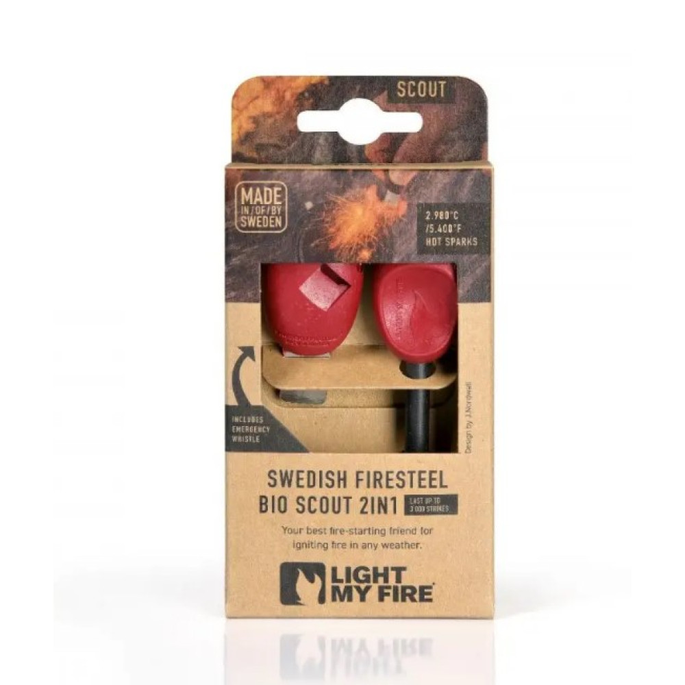 Кресало Light My Fire FireSteel BIO Scout 2in1, Rusty Orange (LMF 2111110310)