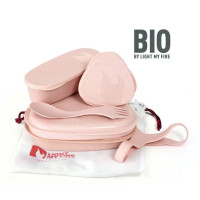 Набір посуду Light My Fire LunchKit BIO 6 pcs, Dusty Pink (LMF 2413710110)