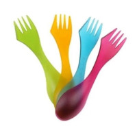 Набор из 4-х ложек Light My Fire Spork original 4-pack Happy (LMF 41245215)