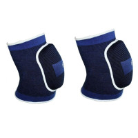 Наколінник захисний LiveUP KNEE SUPPORT синій Уні L LS5706-L