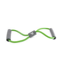 Еспандер-вісімка LiveUP SOFT EXPANDER зелений Уні M-6х10, 5x1200мм LS3202-Mg