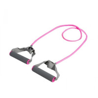 Эспандер трубчатый LiveUP TONNING TUBE розовый Уни L-1200х9х6мм LS3201-Lp