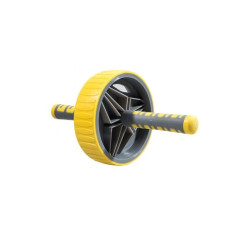 Ролик для пресса LiveUP EXERCISE WHEEL желтый Уни 19см LS3371