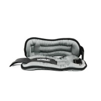Обважнювач для рук/ніг LiveUP WRIST/ANKLE WEIGHT сірий Уні 2х1кг LS3049-5