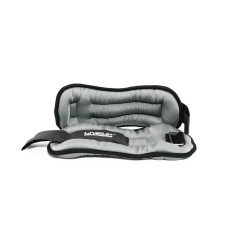 Утяжелитель для рук/ног LiveUP WRIST/ANKLE WEIGHT серый Уни 2х1кг LS3049-5