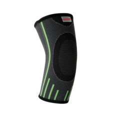 Компрессионный налокотник MadMax MFA-283 3D Compressive elbow support Dark grey/Neon green (1 шт) L (MFA-283_L)