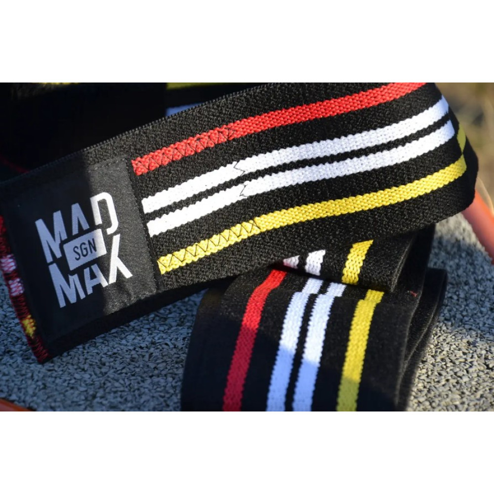 Бинты на колени MadMax MFA-292 Knee Wraps Black (MFA-292-U)