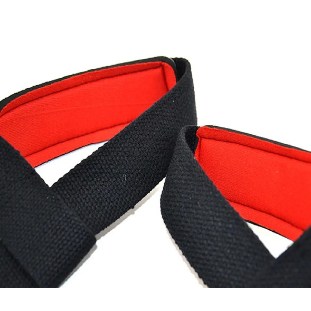 Лямки для тяги MadMax MFA-267 PWR Straps Black/Grey/Red (MFA-267-U)