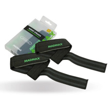 Лямки для тяги MadMax MFA-269 Non slide & slip wrist straps Black (MFA-269-U)