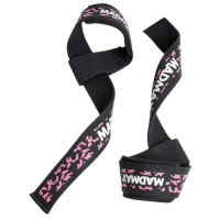 Лямки для тяги MadMax Camo Power Wrist Straps Camo/Pink (MFA-275-PNK-U)