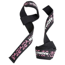 Лямки для тяги MadMax Camo Power Wrist Straps Camo/Pink (MFA-275-PNK-U)
