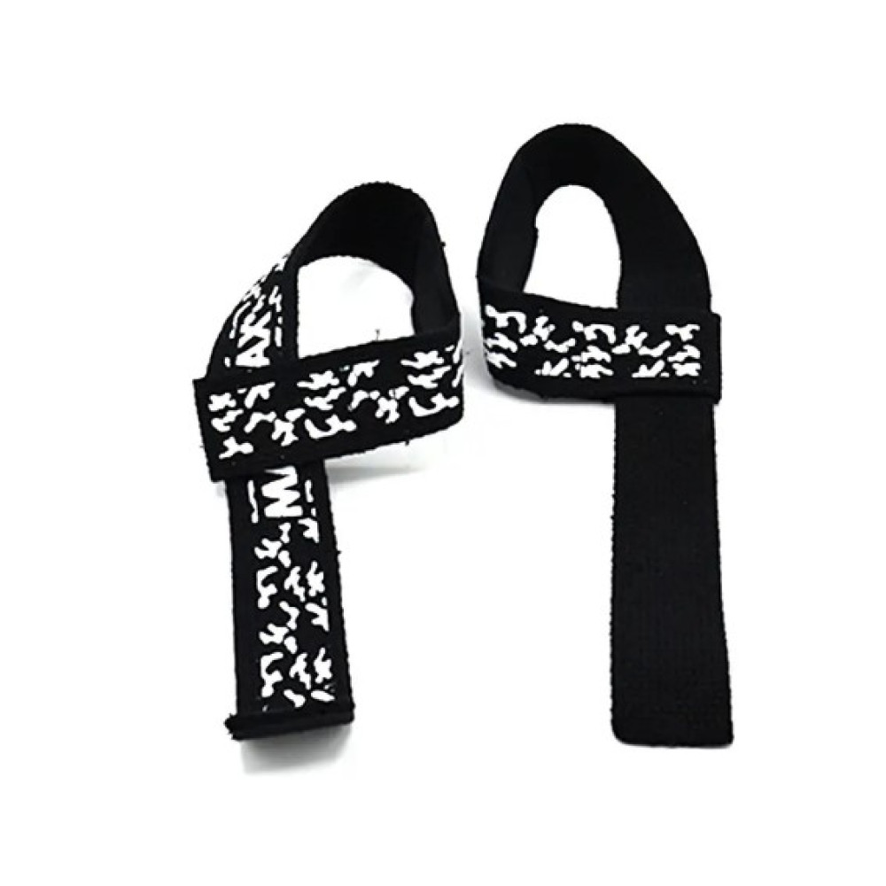 Лямки для тяги MadMax Camo Power Wrist Straps Camo/White (MFA-275-WHT-U)