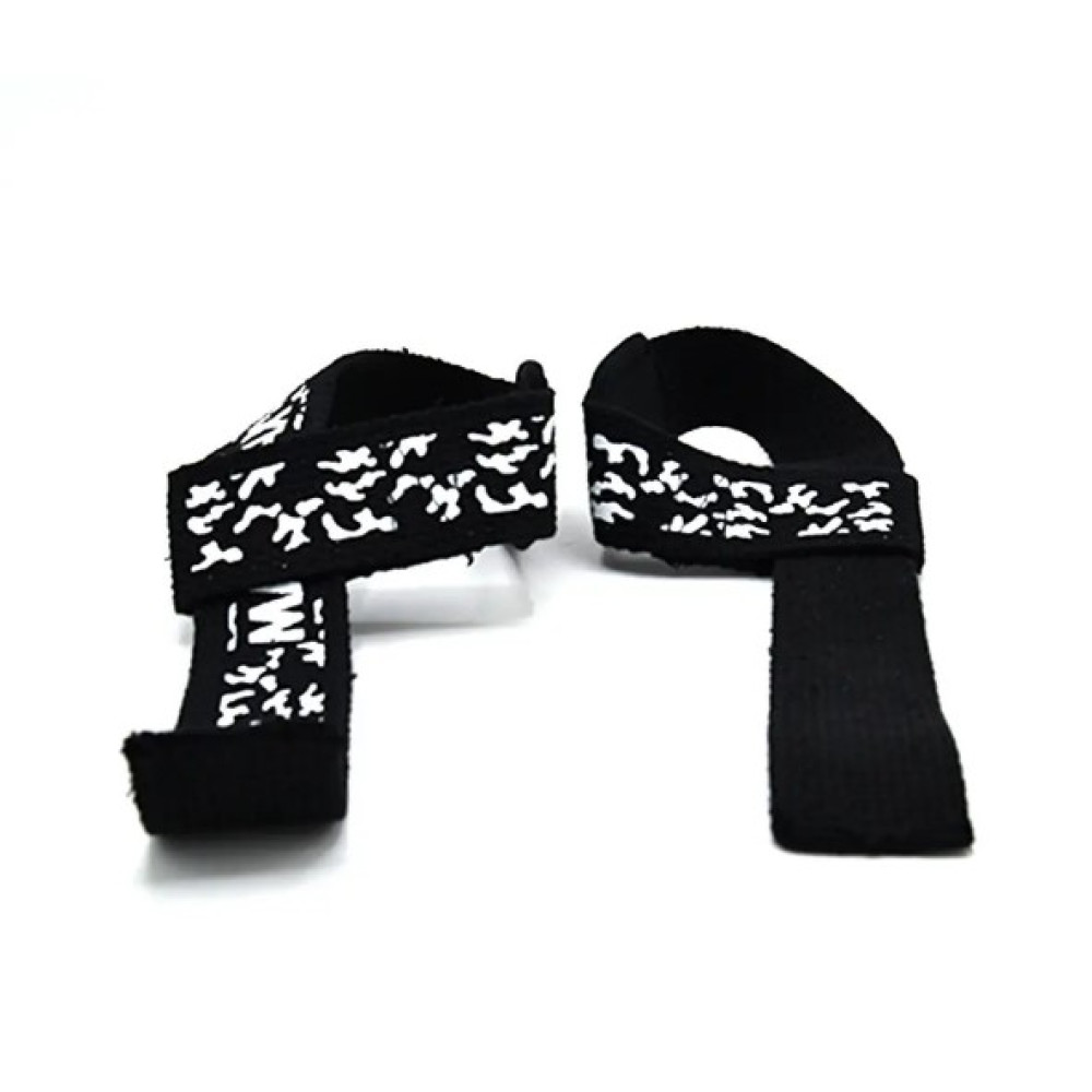 Лямки для тяги MadMax Camo Power Wrist Straps Camo/White (MFA-275-WHT-U)