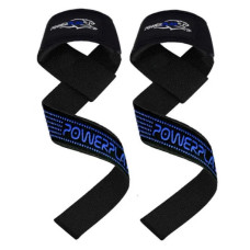 Лямки для тяги PowerPlay 7064 Черно-Синие (PP_7064_Black/Blue)