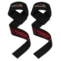 Лямки для тяги PowerPlay 7064 Чорно-Червоні (PP_7064_Black/Red)