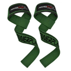 Лямки для тяги PowerPlay 7064 Lifting Gym Straps Зеленые (PP_7064_Green)