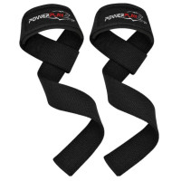 Лямки для тяги PowerPlay 7065 Classic Lifting Gym Straps Чорні (PP_7065_Black)