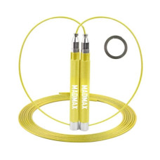 Скакалка скоростная на алюминиевая подшипниках MadMax MFA-286 Speed ​​jump rope Yellow 3 м (MFA-286-YEL-U)