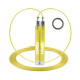 Скакалка швидкісна на підшипниках алюмінієва MadMax MFA-286 Speed jump rope Yellow 3 м (MFA-286-YEL-U)