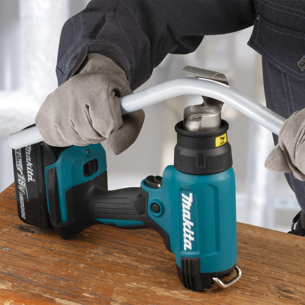Фен строительный Makita DHG180ZK аккумуляторный 18В