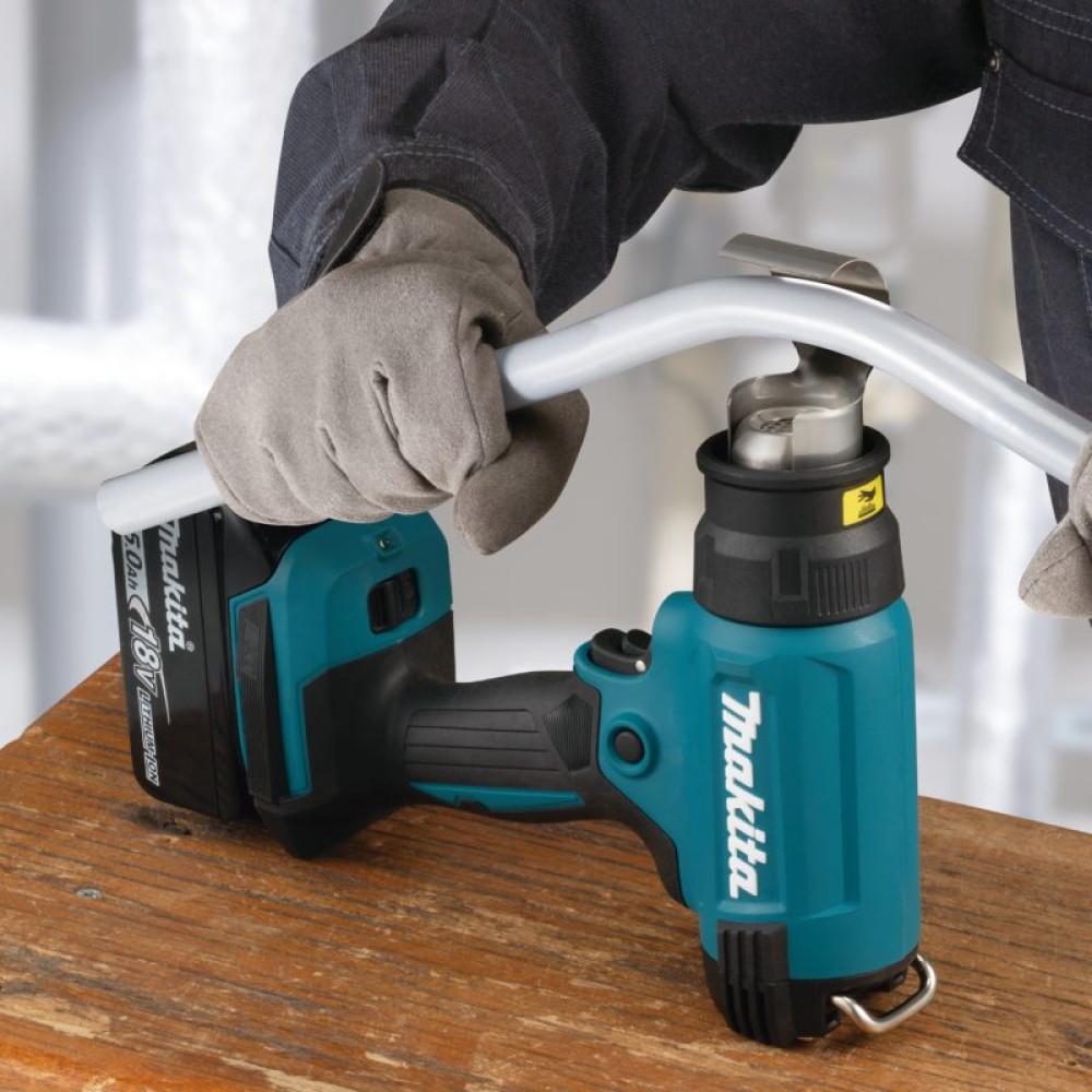 Фен строительный Makita DHG181ZK аккумуляторный 18В