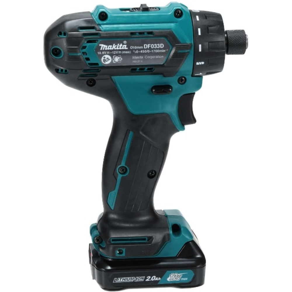 Аккумуляторная дрель-шуруповерт 10.8В Makita DF033DZ