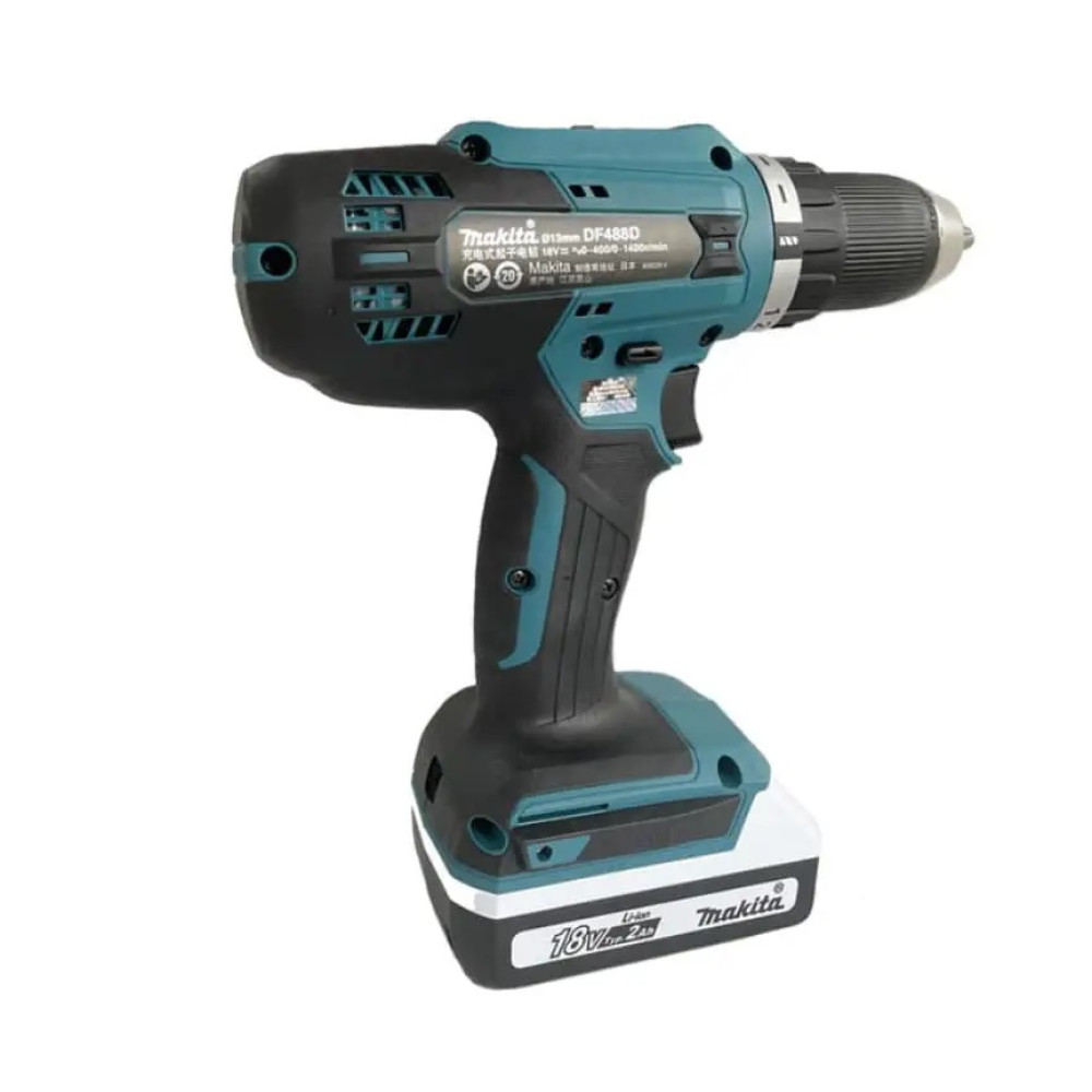 Шуруповерт-дриль Makita DF488D004 акумуялторний 18В