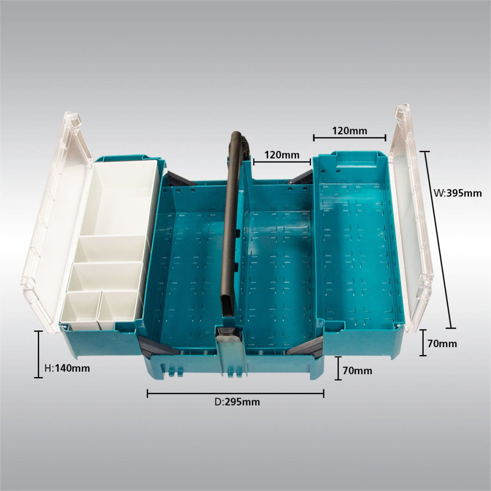 Ящик для инструмента Makita Makpac 396 x 296 x 165 мм P-84137
