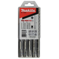 Набір свердел по бетону Makita SDS-Plus 5-10 мм 5 шт B-11994