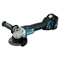 Шліфмашина кутова Makita DGA504RFE акумуляторна LXT 18В