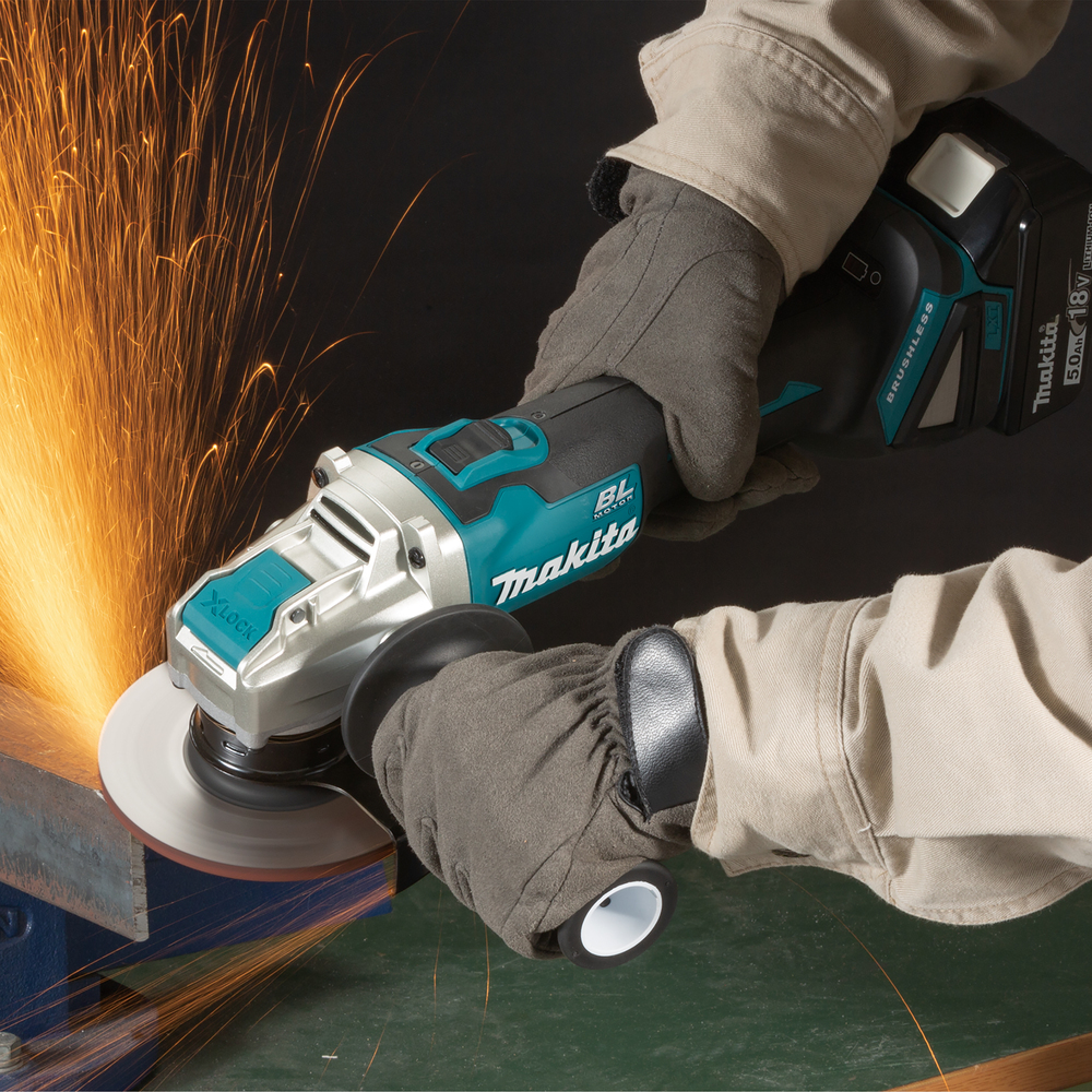 Шліфмашина кутова Makita DGA521ZX1 аккумуляторна 18В