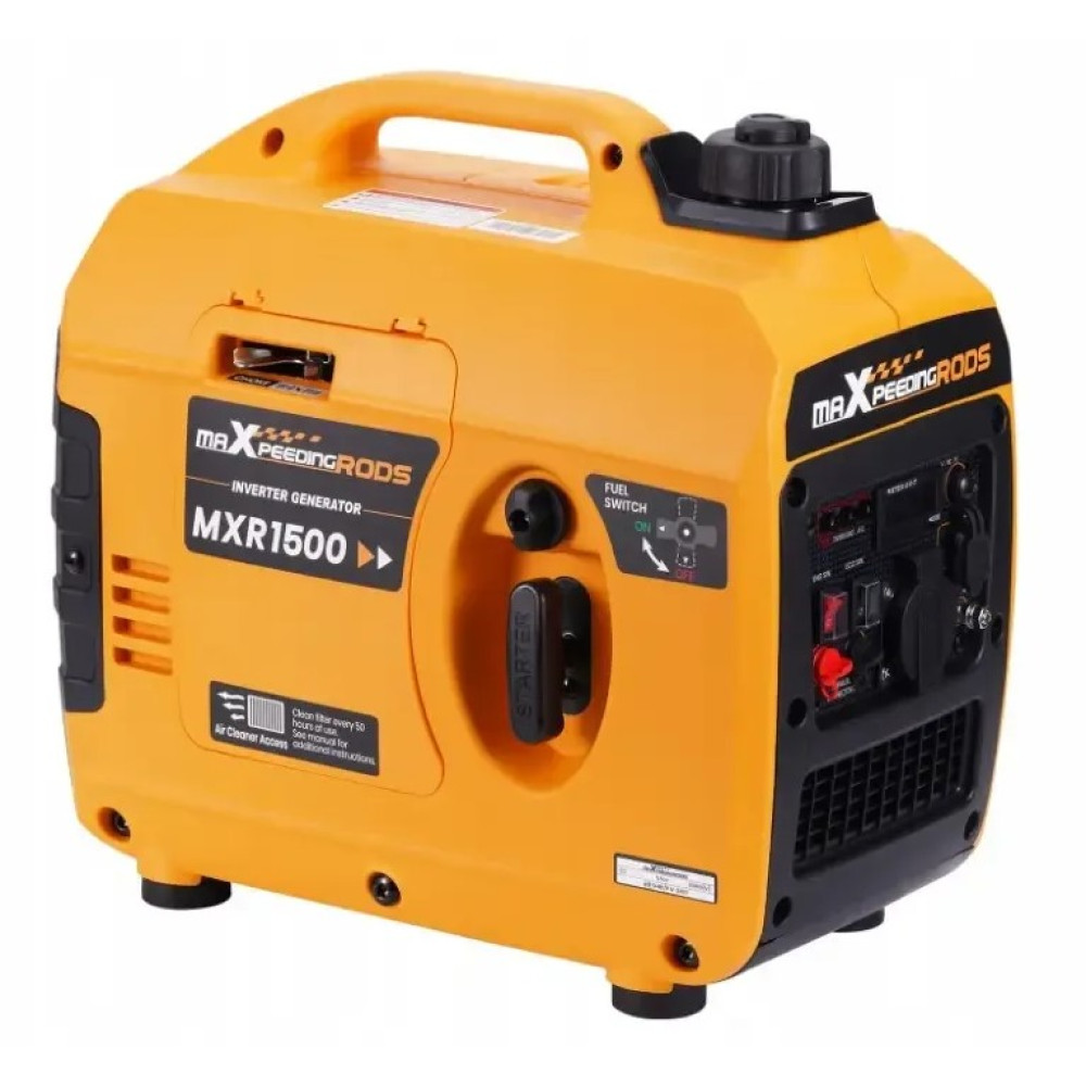 Генератор інверторний MaXpeedingRods 1.2 кВт, ручний запуск MXR1500