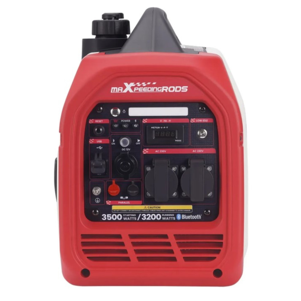 Генератор инверторный MaXpeedingRods 3.2/3,5 кВт, ручной стартер MXR4000