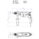 Дриль Metabo BEV 1300-2 (600574000)